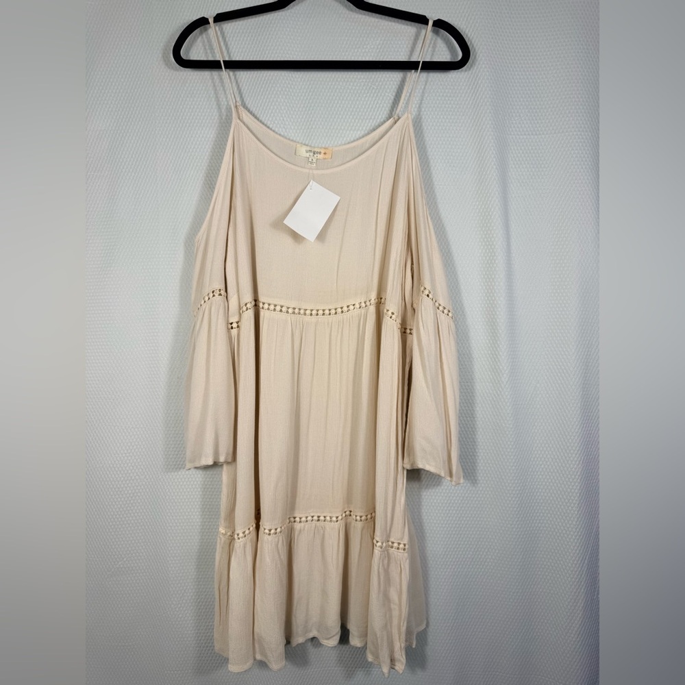 Umgee Elegant Cream Dress
